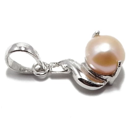 .925 Silver Pearl Pendant